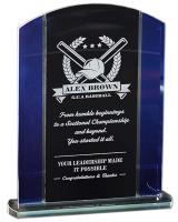 Black & Blue Glass Award