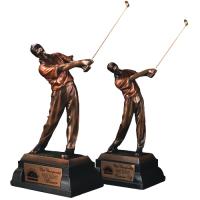 Sculptured Golfer Trophy