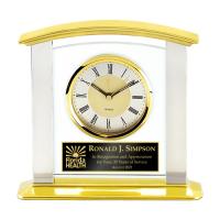 Gold/Silver Combo Clock