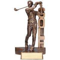 Signboard Male Golf Trophy