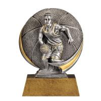 Motion Male Basketball Trophy
