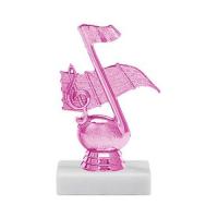Pink Trophy  Series - Music Note