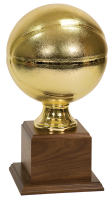 Life Size Basketball Trophy